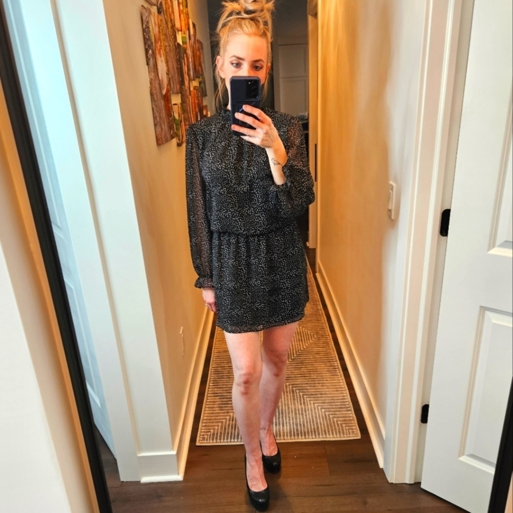 NWT Express Mockneck Dress - SIZE M